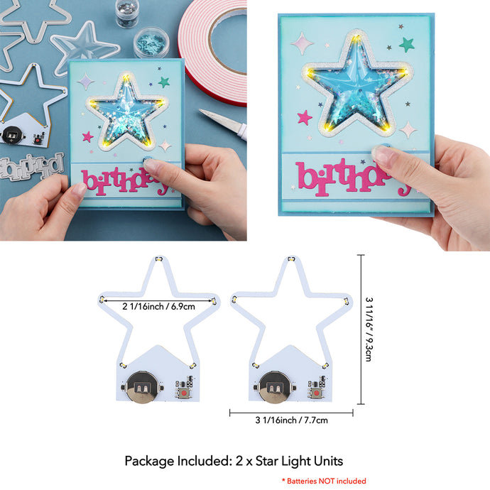 Self-Adhesive Light-Up Units with Warm White LEDs Easy Lights for Maki ...