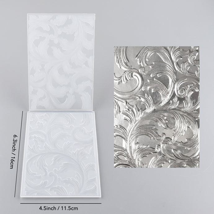 3D Embossed Folder Retro Pattern Background For Card DIY Adding Making ...