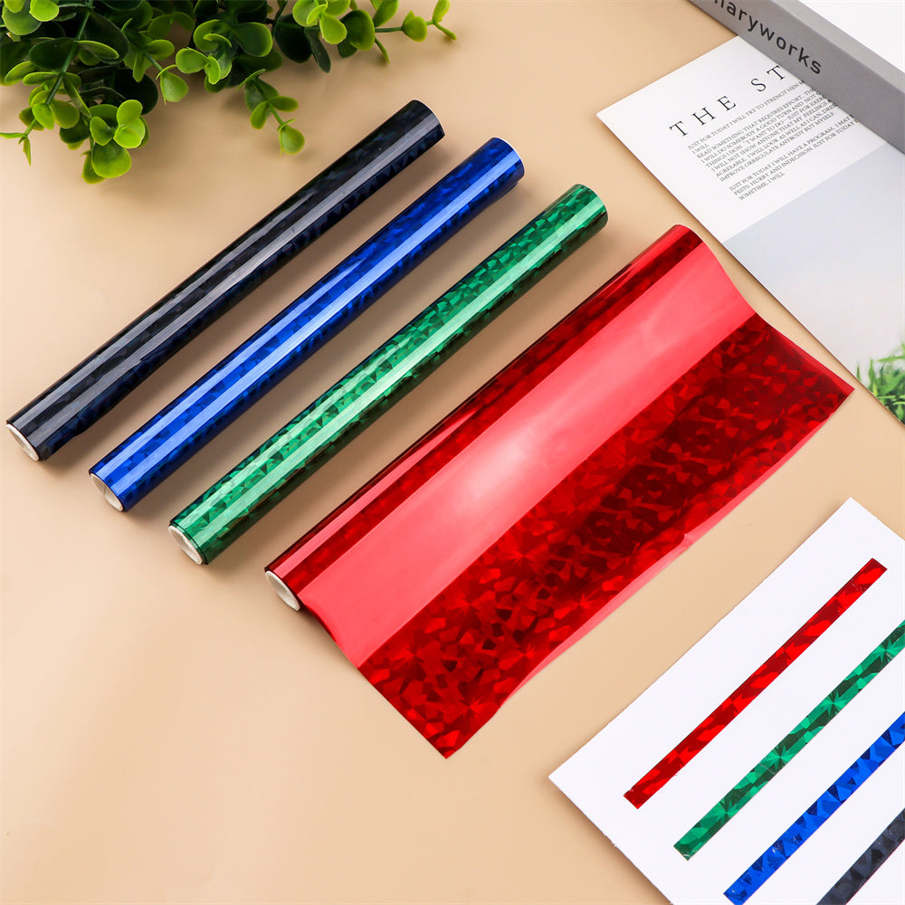 5Mx19.3cm Toner Reactive Foil Paper Rolls Foil By Laser Printer and La ...